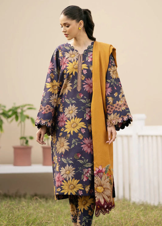 Baroque Lawn 3 Piece Unstitched Suit BL-UF-494