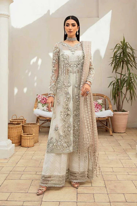 MARYAM HUSSAIN WHITE LUXURY COLLECTION NET