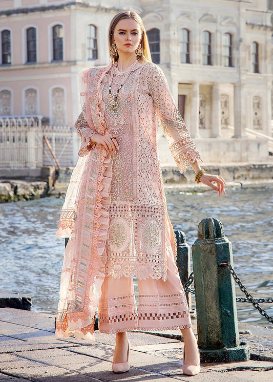 Adan's Libas Embroidered Lawn Unstitched 3 Piece by Irha Zia