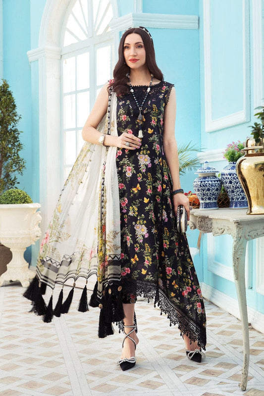 Maria B Black Luxury Lawn Collection Replica