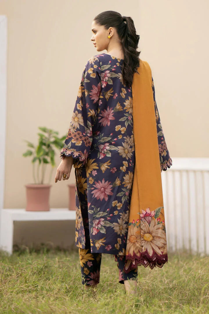 Baroque Lawn 3 Piece Unstitched Suit BL-UF-494