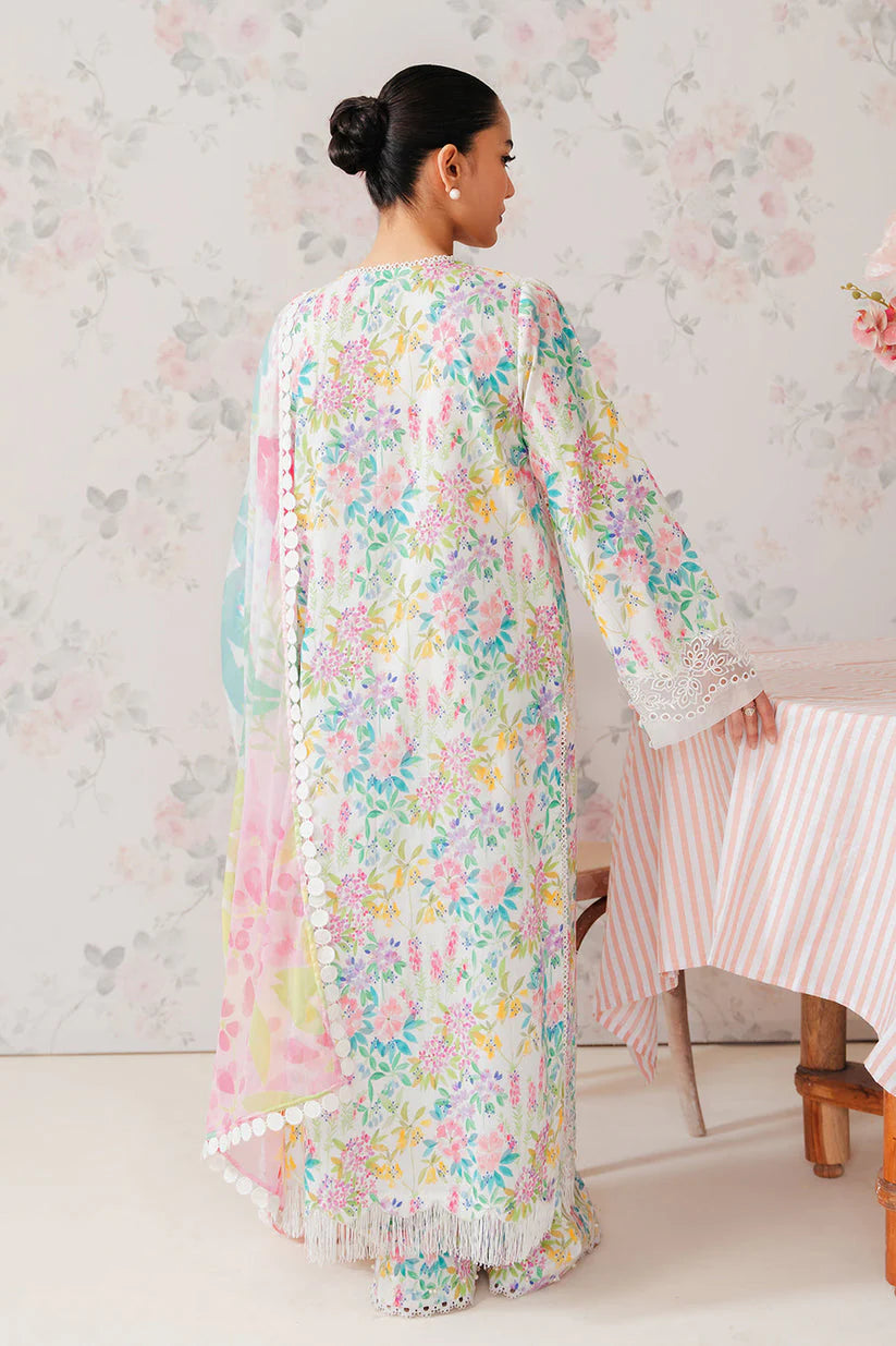 Embroidered Lawn 3 Piece Unstitched Suit AL-VANILLA-24