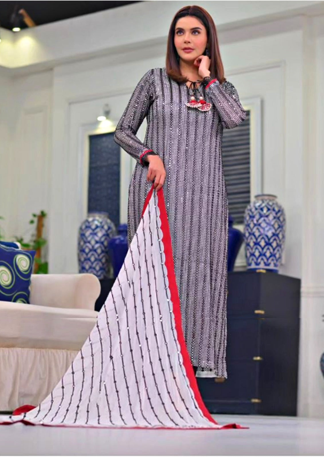 Orient Textile Formal Collection Chiffon Replica